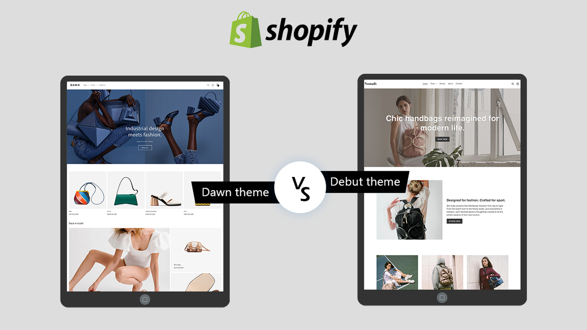 Comparativa Debutify vs Dawn Shopify 2025